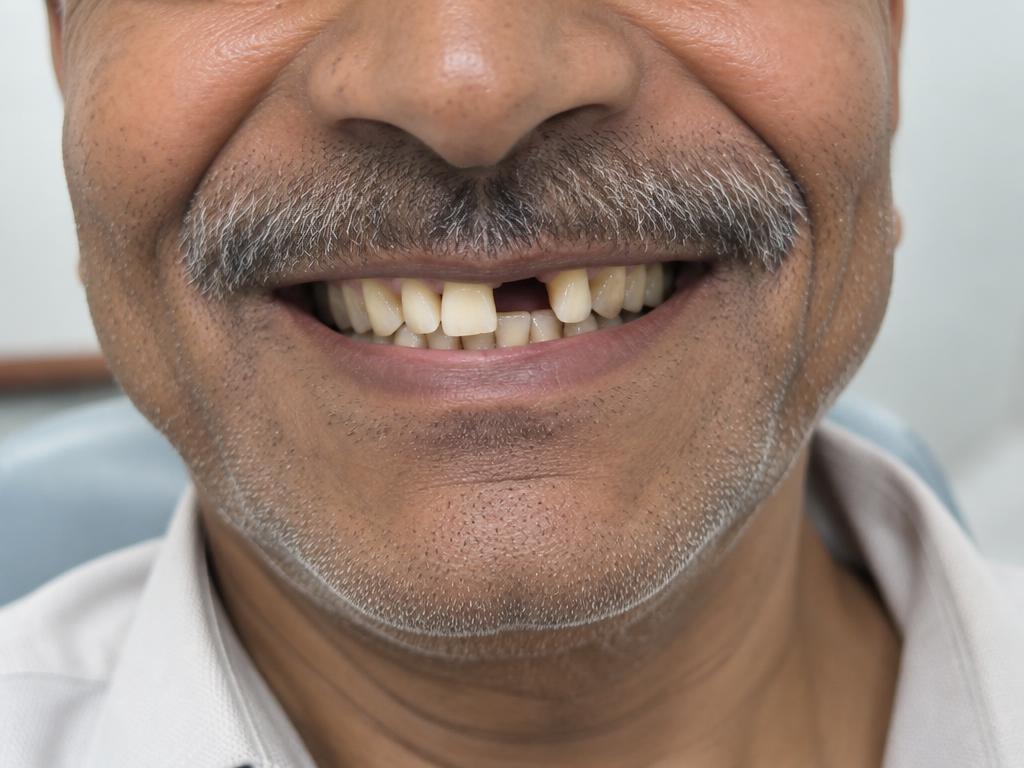 Dental Implants — before treatment